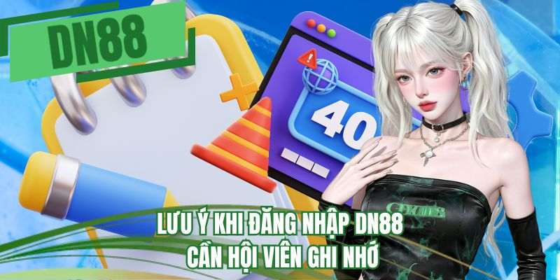 Lưu ý khi đăng nhập DN88 cần hội viên ghi nhớ 